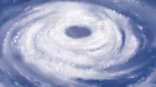 台風の目はなぜ晴れる?油断すると危険な「青空の正体」