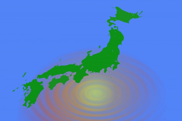 南海トラフ巨大地震　地図