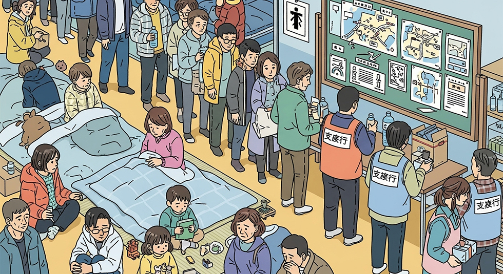 避難所で困ること
